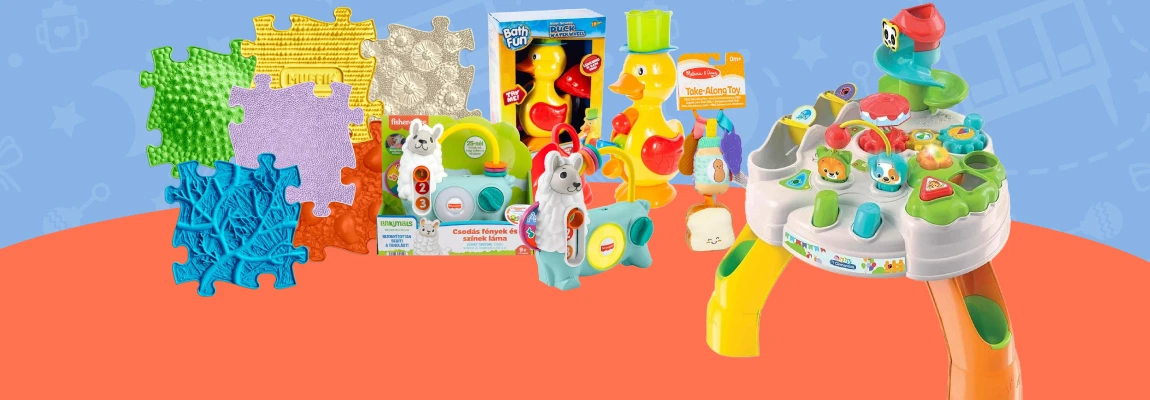 Bébijátékok, készségfejlesztő játékok TOP áron a Játéktenger webáruházban