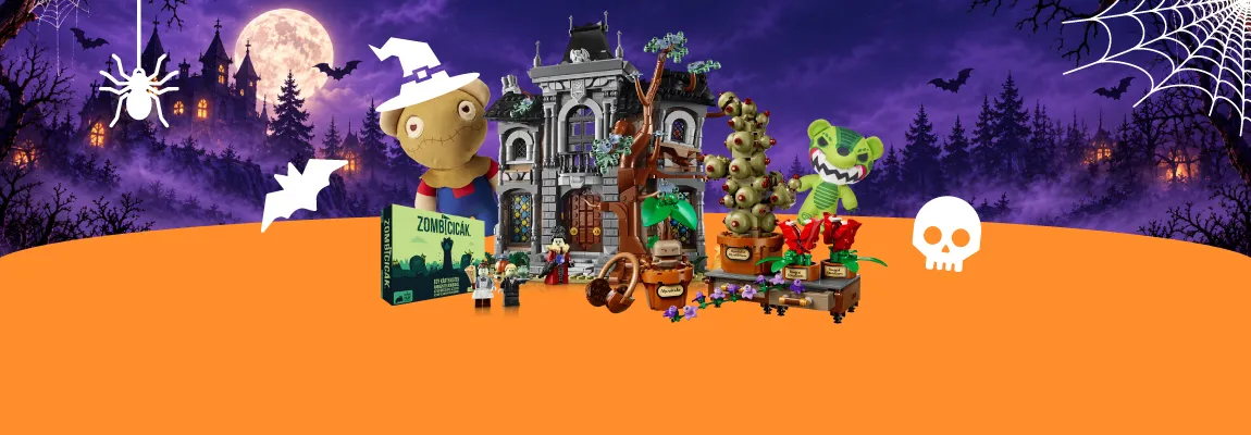 HALLOWEEN termékek elérhető készleten, Játéktenger
