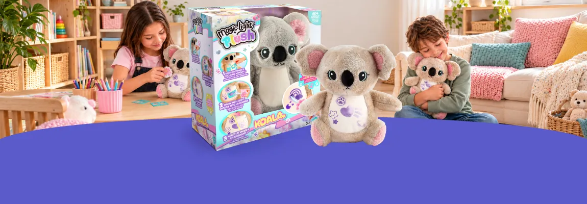 Canal Toys Airbrush Magic Lightplüss - Koala készleten a Játéktenger