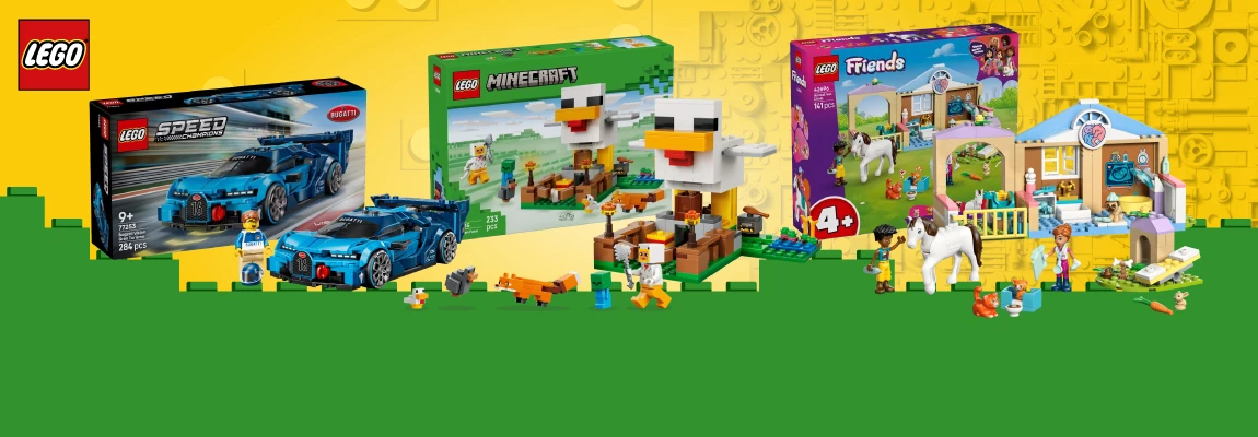 Tavaszi LEGO® újdonságok készleten a Játéktenger webáruházban