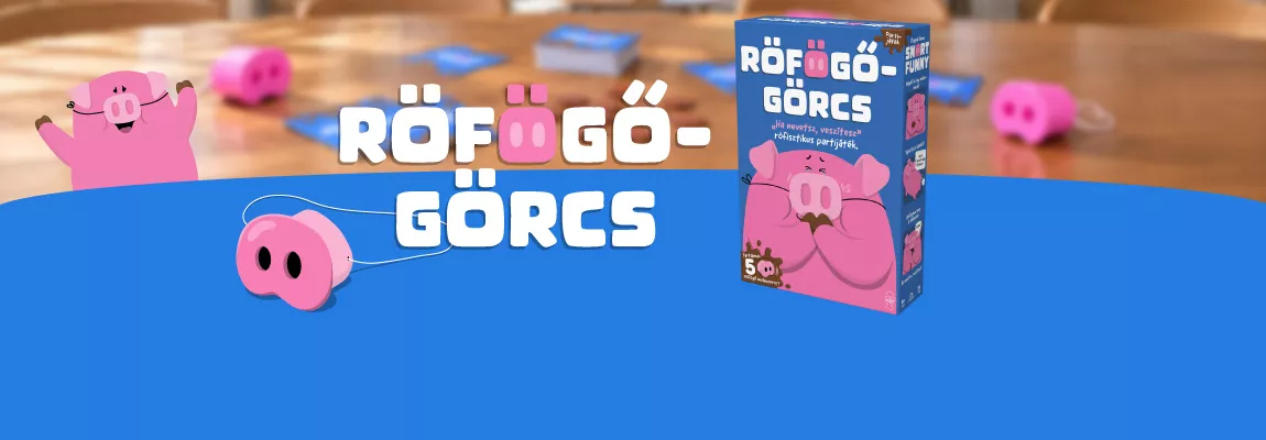 Röfögőgörcs társasjáték elérhető készleten, Játéktenger