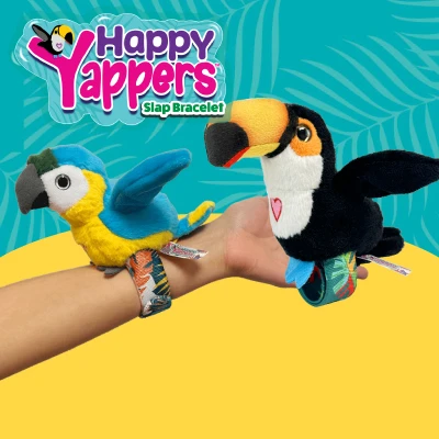 Happy Yappers interaktív plüss madarak gyerekeknek hang és mozgás funkcióval TOP áron a játéktenger webáruházban