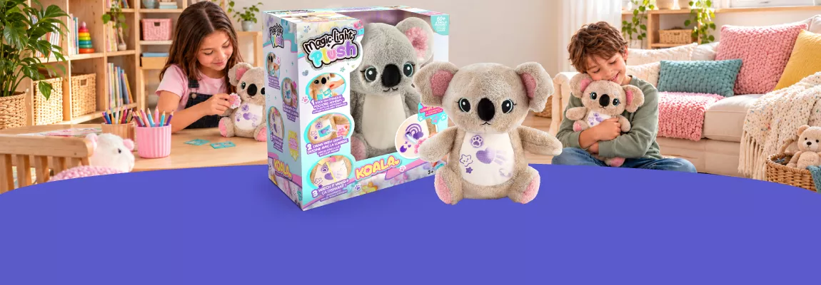 Canal Toys Airbrush Magic Lightplüss - Koala készleten a Játéktenger