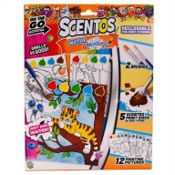 Scentos Varázslatos kifestő, Dzsungel, 12 db-os