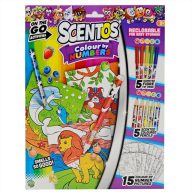 Scentos Színezhető számkifestő