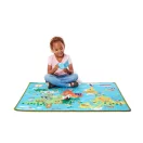 Melissa & Doug Játszószőnyeg, 100x90 cm, a világ körül