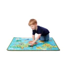 Melissa & Doug Játszószőnyeg, 100x90 cm, a világ körül