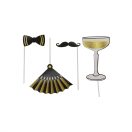 Partifotó kiegészítő szett, 12 darabos - ünnep