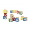 Melissa & Doug Fa készségfejlesztő játék, ABC és számok