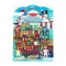 Melissa & Doug, kreatív játék, pufi matrica készlet, kalózok