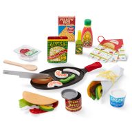 Melissa & Doug Sütés-főzés, taco és tortilla szett