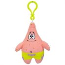 SpongyaBob plüss táskaklipp, 13 cm - Patick