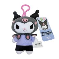 Kuromi plüss táskasklipp 13 cm