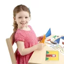Melissa & Doug Készségfejlesztő játék, használd az ollót