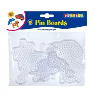 Playbox Forma kis méret, 4 db, átlátszó