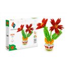 Origami 3D Cserepes virág papírhajtogatós építőjáték