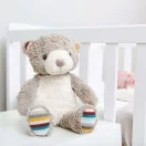 Zazu BRUNO mackó nyugtató plüss éjjeli fénnyel és hangrögzítővel