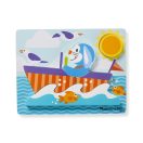 Melissa & Doug Bébi és tipegő fajátékok, Óriás puzzle, járművek