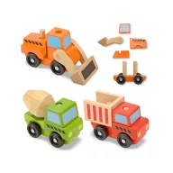 Melissa & Doug Fa jármű, Építkezés