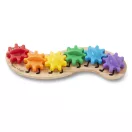 Melissa & Doug Fa készségfejlesztő játék, Fogaskerekű hernyó