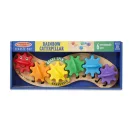 Melissa & Doug Fa készségfejlesztő játék, Fogaskerekű hernyó