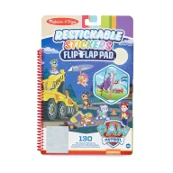   Melissa & Doug kreatív játék, újrahasználható matrica füzet, Mancs Őrjárat - A nagy mentőakció