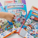 Melissa & Doug kreatív játék, pufi matrica füzet, Mancs Őrjárat - Kaland-öböl
