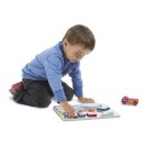Melissa & Doug Készségfejlesztő játék, Könnyen megfogható puzzle, járművek