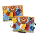 Melissa & Doug Készségfejlesztő játék, Tanuló maci, öltözködés