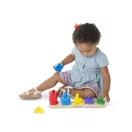 Melissa & Doug Fa készségfejlesztő játék, Formarendező Toronyépítő