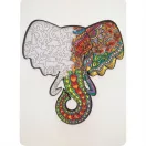 Moxy Fa puzzle különleges elemekkel, elefánt 132 db