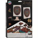 Moxy Fa puzzle különleges elemekkel, oroszlán 140 db