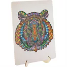 Moxy Fa puzzle különleges elemekkel, tigris 130 db