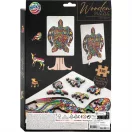 Moxy Fa puzzle különleges elemekkel, teknős 130 db