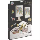 Moxy Fa puzzle különleges elemekkel, unikornis 137 db