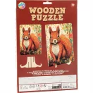 Moxy Fa puzzle különleges elemekkel, mókus 128 db