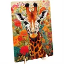 Moxy Fa puzzle különleges elemekkel, zsiráf 125 db
