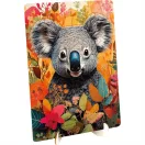 Moxy Fa puzzle különleges elemekkel, koala 117 db