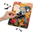 Moxy Fa puzzle különleges elemekkel, koala 117 db