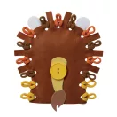 Melissa & Doug Kreatív játék kezdőknek, Hurkold! - vadállatka bábok