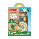 Melissa & Doug, hangszerek, kempingező hangszerkészlet