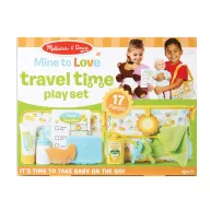   Melissa & Doug Babák és babaházak, Babával utazunk játékszett