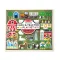Melissa & Doug Fa építőjáték, Farm és traktor