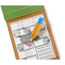 Melissa & Doug Kreatív játék, Rajzolás vízzel, számok