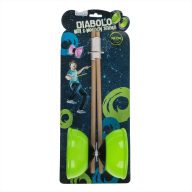 Diabolo fa pálcákkal, sötétben világító - többféle