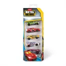 Metal Machines fém kisautó csomag, 5 db-os, 4. sorozat - többféle