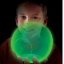 Világító Tiny Glo Wubble, 30 cm - zöld