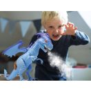 Dragon-i Hatalmas Megasaurus, lépdelő és füstöt okádó - Sárkány