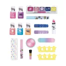 Canenco Create It! Make-Up szett neon és csillámló színekkel, fém bőröndben