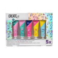   Canenco, Create It! Kézkrém és testápoló 5 darabos szett